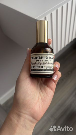 Zelinski rozen духи grapefruit&patchouli luisa