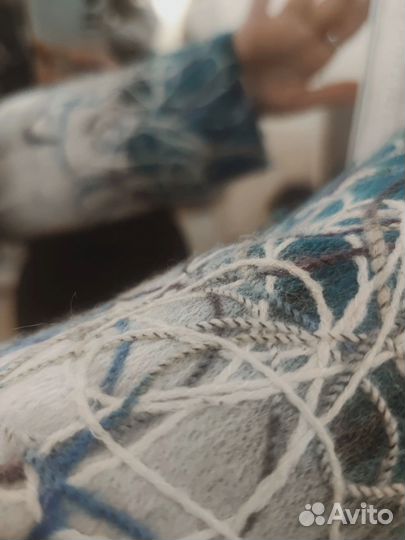 Зимнее шерстяное пальто