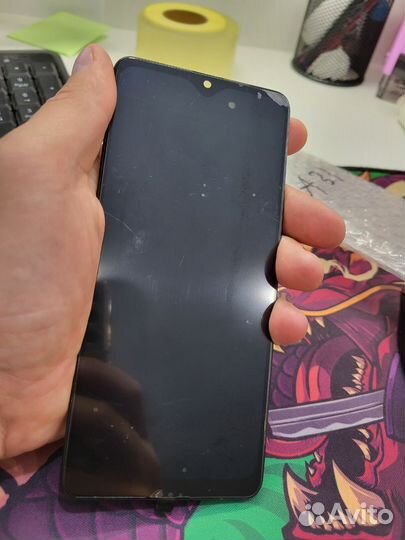 Дисплей Samsung A31 в рамке oled