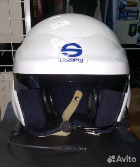 Гоночный шлем Sparco FIA аренда