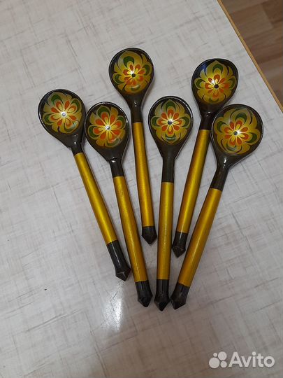 Деревянные ложки, хохлома