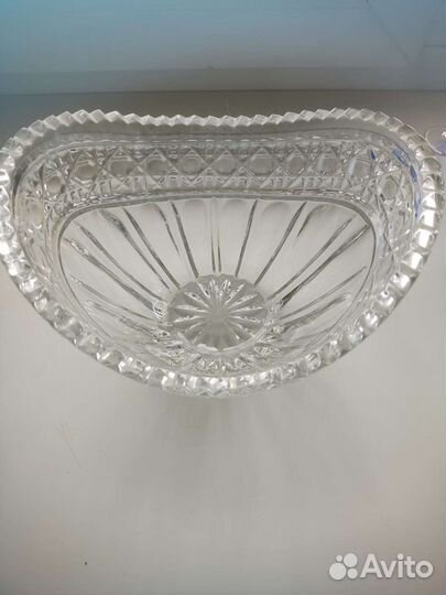 Хрустальная конфетница СССР