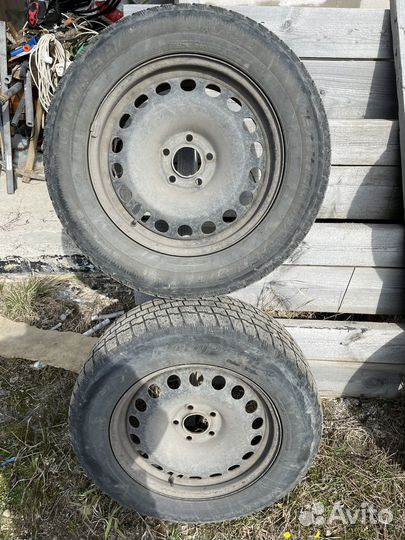 Диски R17 5x115 с зимней резиной 225 65 R17 102T
