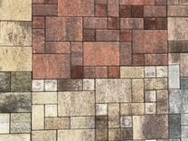 Тротуарная плитка Плацтоун цвет Клинкер