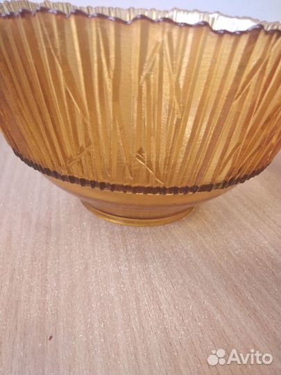 Ваза цветное композитное стекло винтаж