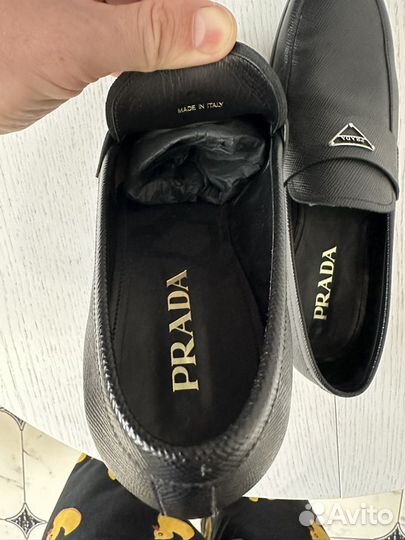 Лоферы мужские prada