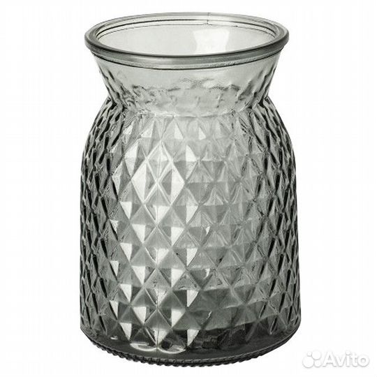 Ваза atmosphere Nordic rhomb 18см стекло
