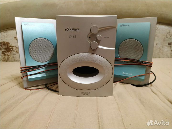 Сабвуфер и колонки