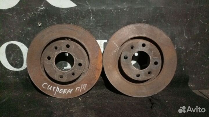 Передние тормозные диски Citroen C-Elysee