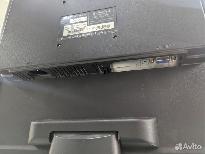 Монитор acer al1716f