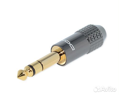 Аудио кабель daxx R162-10 6.3mm Jack-Jack 1m