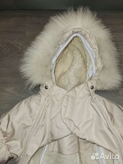 Зимний комбинезон трансформер (0-2 года)