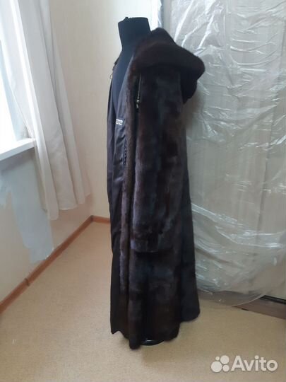 Шуба норковая 50,saga mink,Америка