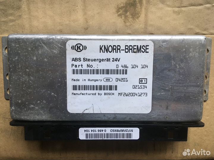 Блок управления ABS 0486104104