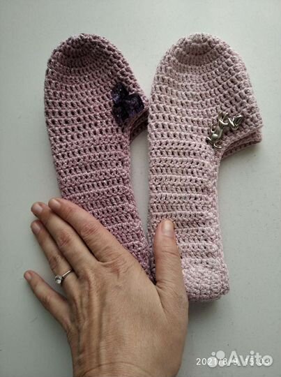 Носки следки вязанные