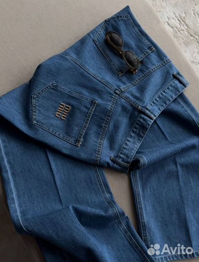 Джинсы женские синие S M L