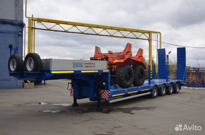 Полуприцеп трал (тяжеловоз) Политранс ТСП 94184, 2023