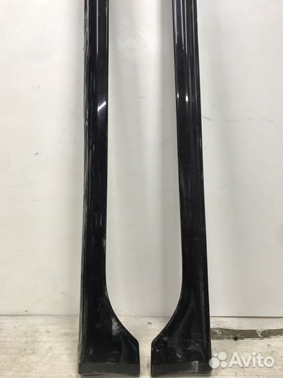 Накладка на порог Mitsubishi Lancer 10 2007