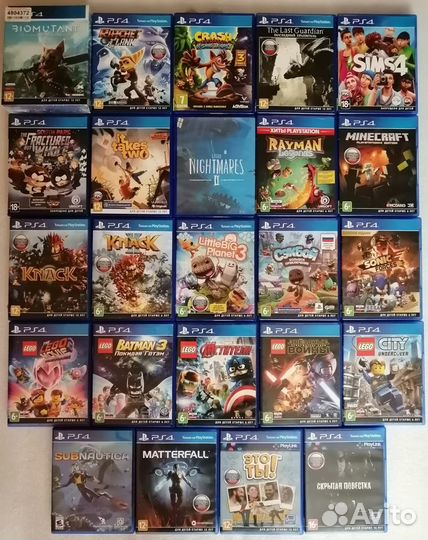 Игры PS4 PS3 Диски PS5 / Диски PS3 PS4 Игры PS5