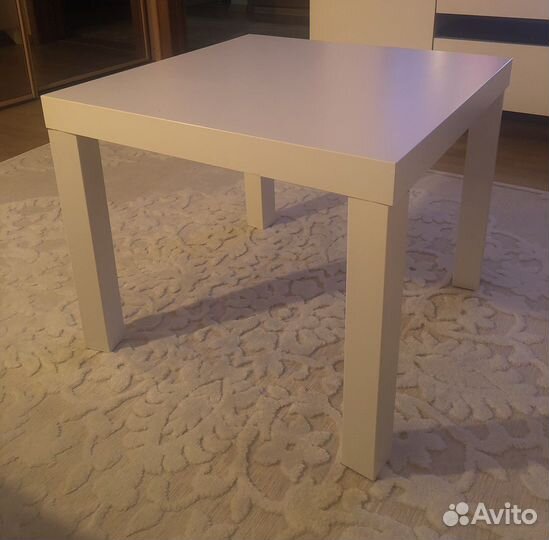 Столик журнальный IKEA белый