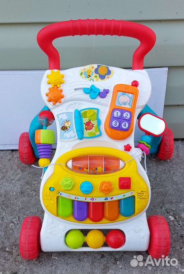 Развивающая игрушка каталка