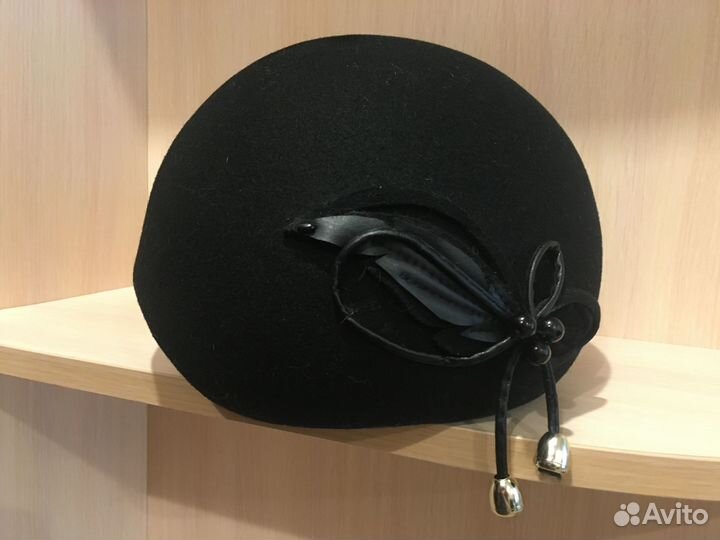 Берет женский фетровый объёмный