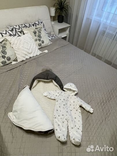 Теплый конверт в коляску