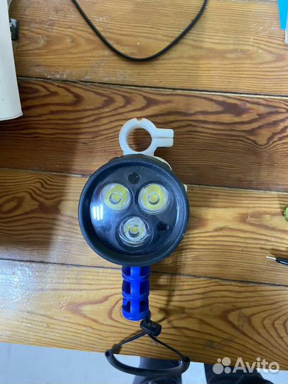 Фонарик для дайвинга, подводной охоты