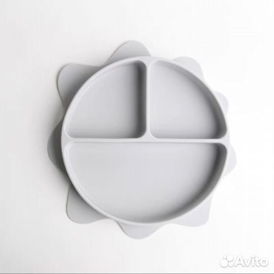 Силиконовая секционая тарелка