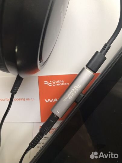 Тройник Type-C на Type-C + AUX адаптер