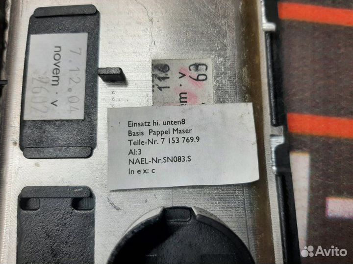 Накладка декоративная задняя Bmw 5-Series E60