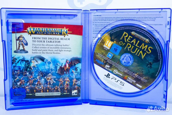 PS5 Warhammer Age Of Sigmar Realms Of Ruin б/у с г