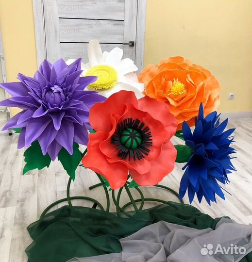 Аренда ростовые цветы