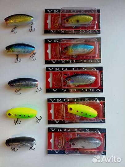 Воблер, поппер