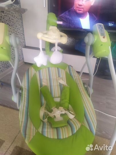 Детские электронные качели