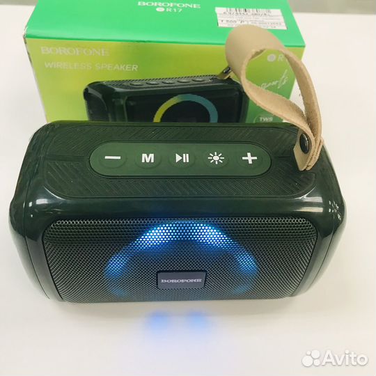 Колонка Bluetooth 5Вт BR17 microSD USB AUX FM