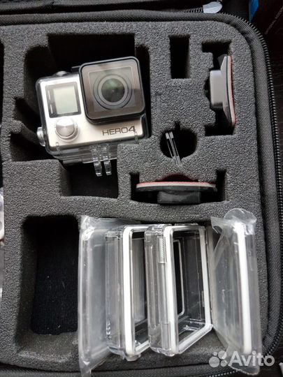 Экшн камера GoPro Hero 4 black + много допов