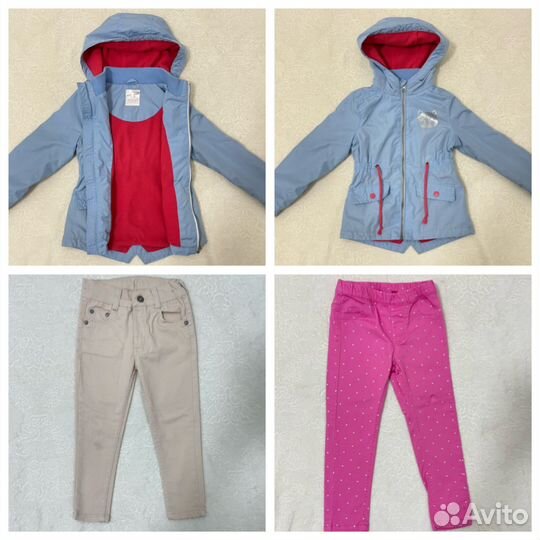 Вещи пакетом на девочку 104