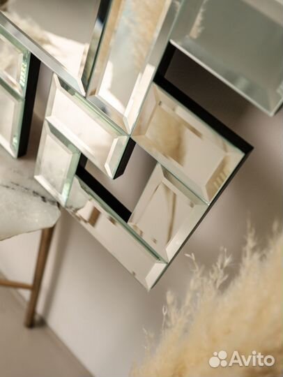 Зеркало Лабиринт - зеркальное панно