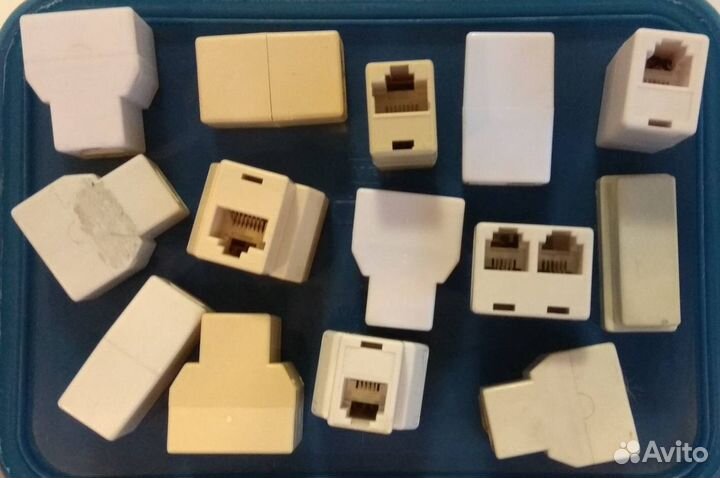 Разветвители и удлинители телефонного кабеля