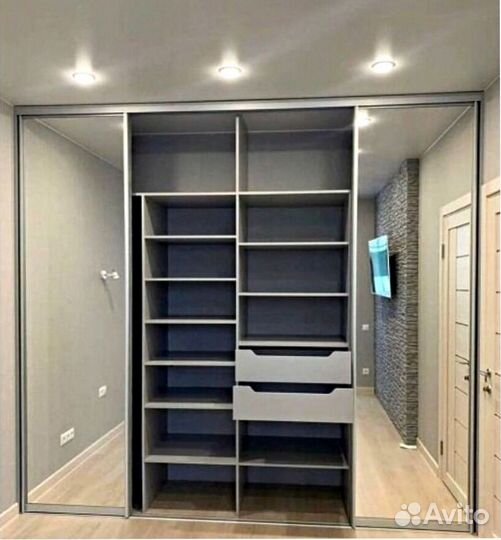 Шкаф на заказ цвет венге