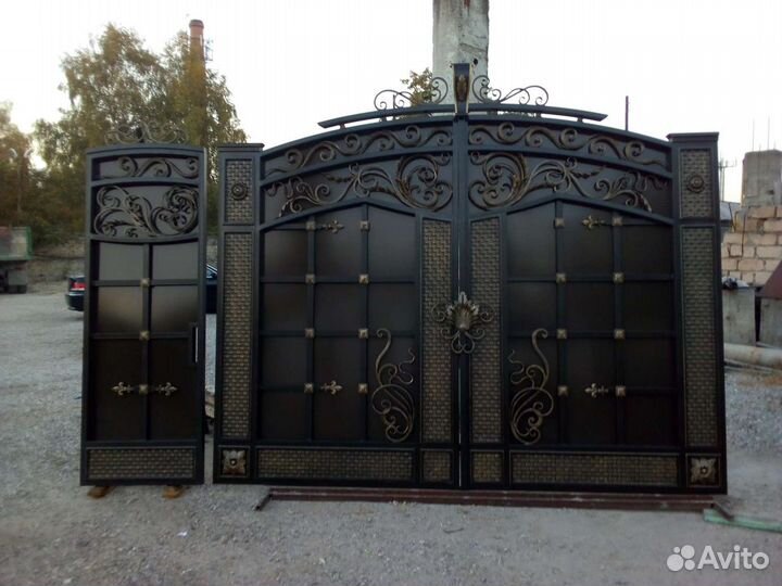 Кованые ворота