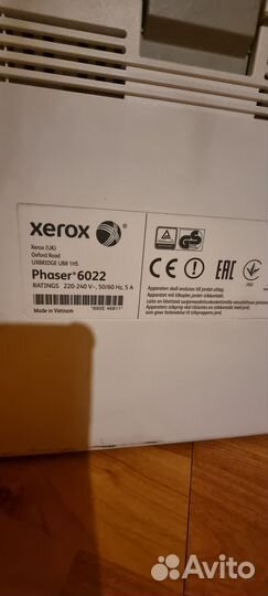 Цветной лазерный принтер xerox phaser 6022