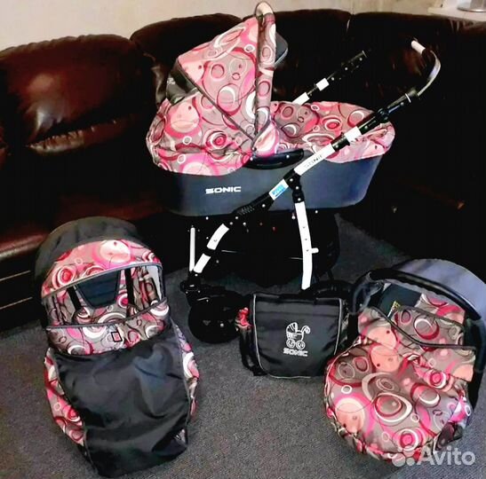 Коляска verdi sonic 3 в 1