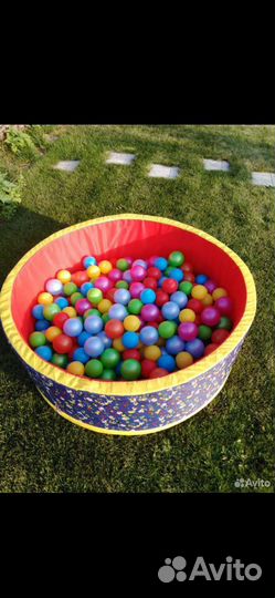 Сухой бассейн с шариками бу