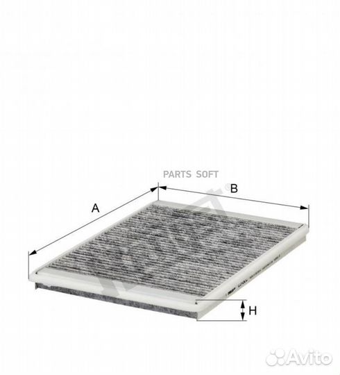 Hengst filter E913LC Фильтр салона угольный