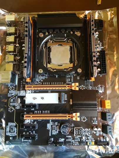 Материнская плата kllisre X99 2011V3+ E5 2630v4