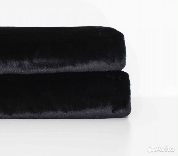 Плед меховой black ruby