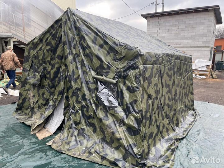 Палатка Каркасная М-6 кмф