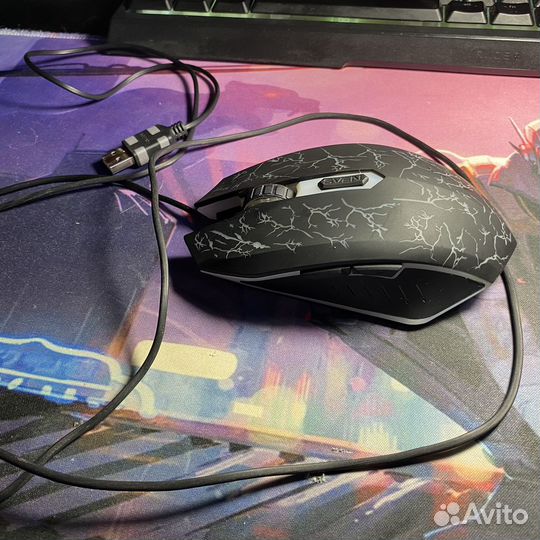 Комплект клавиатура, мышь и наушники